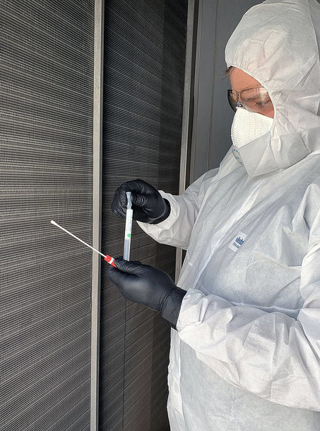 Efficient reduction of indoor viral load